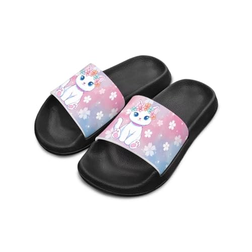 JoyLamoria Animal Design Sandals House Slides Children's Cartoon Cloud Slippers Non-Slip Shower Beach Pool Lightweight Summer Cozy