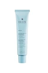 Rilastil Aqua Maschera Idratante Viso, Emulsione Fresca e Cremosa, Riequilibrante ed Emolliente con Acido Ialuronico per Tutti i Tipi di Pelle, Confezione da 75ml