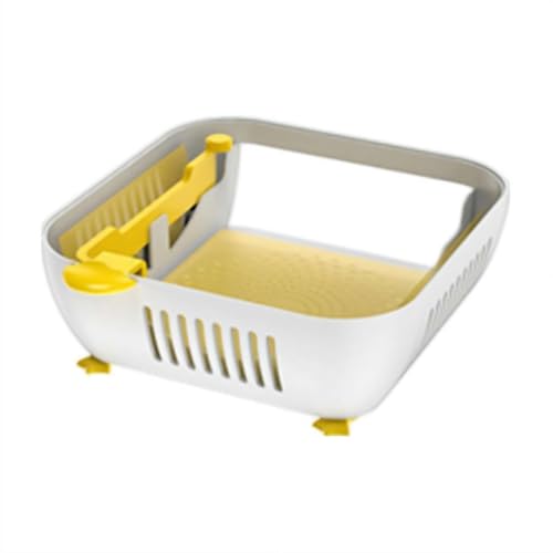 Soporte para Mac Mini M4 Pro, base de disipación de calor a prueba de polvo que aumenta la altura con palanca frontal, base vertical de 9 cm para almacenamiento y refrigeración de escritorio (blanco)