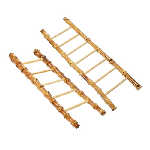 Totority 2pcs Ladder Ornaments for Sashimi Sushi Presentation Unique Restaurant Decor Artistic Display for Cold Dishes for Banquets Hotels