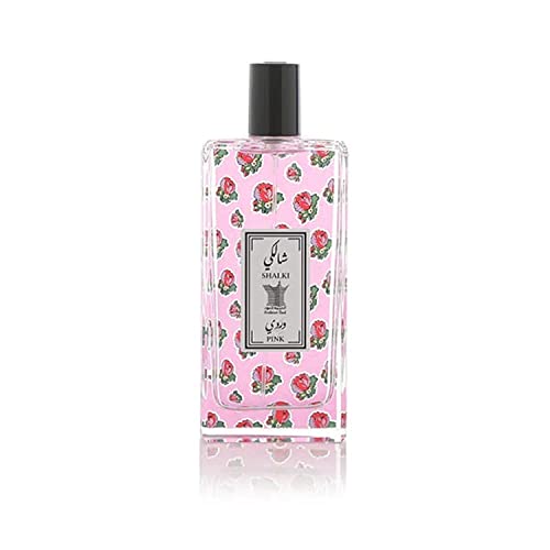 Arabian Oud SHALKI PINK 100 ml | Eau de Parfum Unisex | Piña, Grosella Roja, Vainilla | Aroma Floral y Oriental.