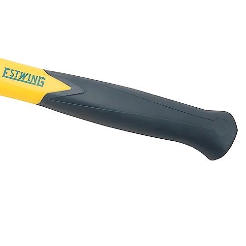 Estwing Sure Strike Hammer - 20 Oz Curved Claw With Fiberglass Handle & No-Slip Cushion Grip - Mrf20C #TOP3