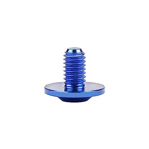Image of Titanium Bolt Torx Head M6x10 15 20mm Screw for Bicycle Motorcycle Car Modification Pack of 6 (Anode Blue, M6x10mm)