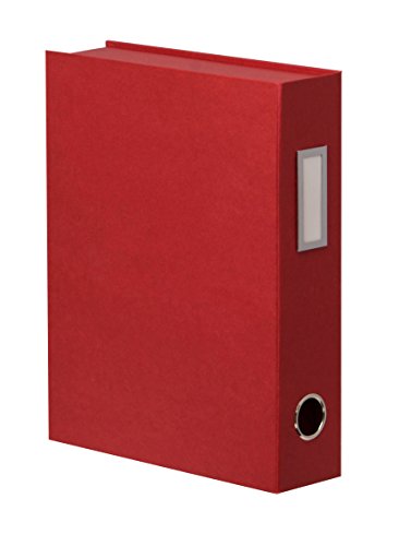 Image of Nakabayashi LST-FB5WR Lifestyle Tool Storage Box File B5 Wine Red