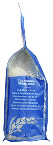 Lundberg Family Farms - Organic California Sushi Rice, Japanese Style Short Grain Rice, Perfectly Sticky, Pantry Staple, Non-Gmo, Gluten-Free, Usda Certified Organic, Vegan, Kosher (32 Oz) #TOP2