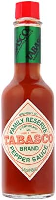 TABASCO® Family Reserve 148ml: A Prestigious and Exquisite Culinary Treasure, Crafted with Care and Aged to Perfection, Ready to Elevate Your Dining Experience