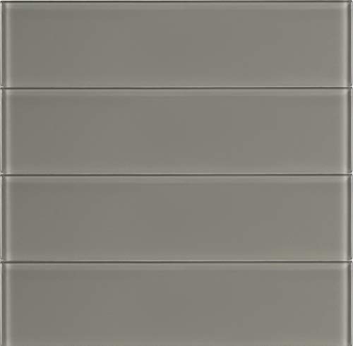 Simple Tile Taupe Glass Subway Tile