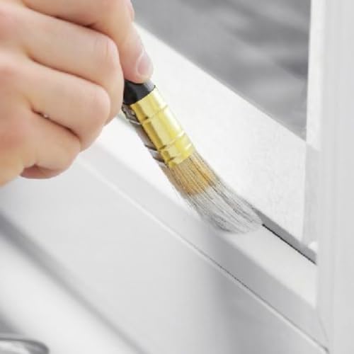 upaintpvc - All-In-Once UPVC Plastic Paint - Windows - Doors - Frames - Conservatories - Fascia - Downpipes - Guttering | Semi Matt Finish - 2.5 Litre (Brilliant White Ral 9016)