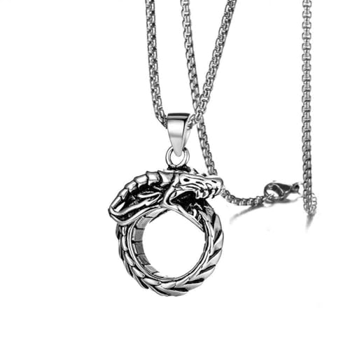 Pendentif serpent hip-hop idéal sur un pull pour sublimer votre look de soirée