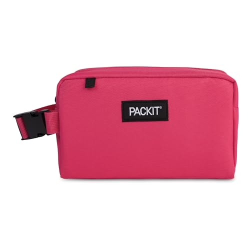 Image of PackIt Freezable Snack Box, Magenta, Medium (Pack of 12)