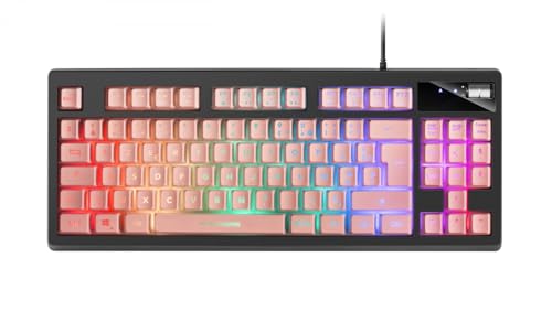 Clavier langue française AZERTY Mars Gaming MKAXPFR pour bureau gaming et télétravail