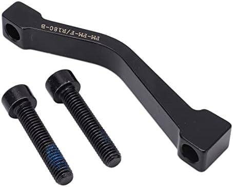 Velaurs 180mm Disc Brake Adapter, Aluminum Alloy Excellent PM Disc Brake Mount Adapter T6 Hard Processing with Screw for 180mm Disc Brake Systems