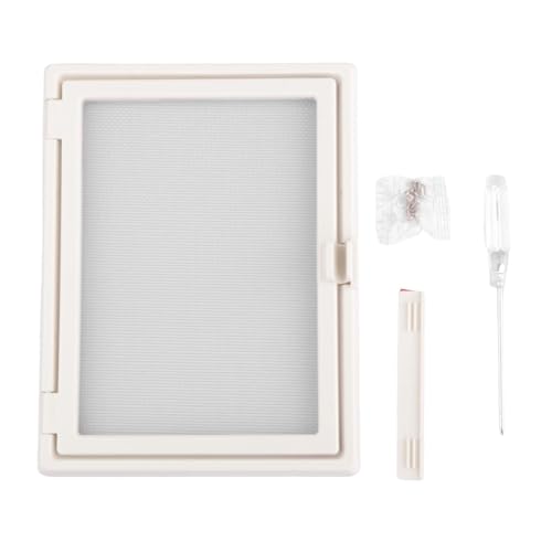 Image of Window Screen Mesh Home Office with Mount Hardware Tool Magnetic Flap System Style B | Home & Garden | Home Improvement | Building & Hardware