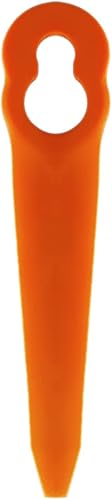 FourShow 100Pcs Plastic Replacement Blades Compatible with STIHL Polycut 2-2 Polycut 3-2 Grass Trimmer FSA 45 FSA 57 FSE 52,Sun Joe 24V-GT10, Redback Swift 40V