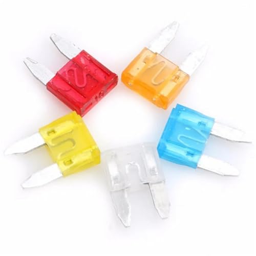 Kit de fusibles automotrices tipo cuchilla mini, repuesto para auto/motocicleta (240 piezas) miniatura 3