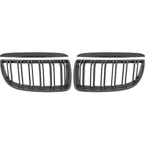 Grille de radiateur noir brillant pour BMW Série 3 E90 E91 Berline et Touring 2004-2012