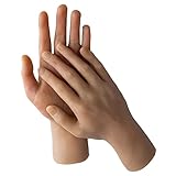 Y-Rachael TPE Gefälschte Handmodell Finger Handgelenk Simulationsmodell Hand Für Medizinische Malerei Unterricht, Schießausstellungsrequisiten