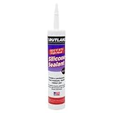 Rutland Products, Black, 10 Fl Oz 600F RTV High Heat Silicone, No Size
