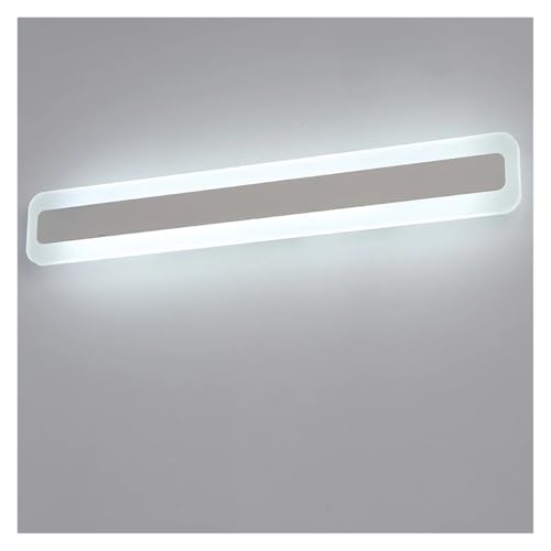 Iluminación LED para baño acrílica de 80cm y luz blanca fría para espejo moderno