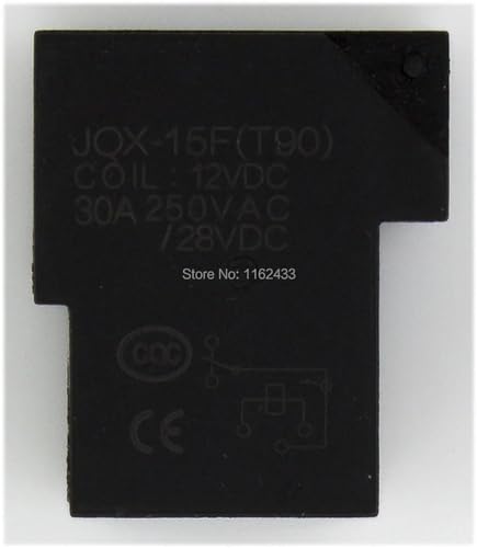 Relé PCB JQX-15F T90 12V DC SPDT de 6 pines para repuestos electrónicos 3