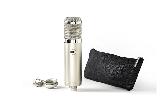 Image of Warm Audio WA-47jr SE Large-Diaphragm Cardioid Condenser Microphone, Vintage-Inspired, Rich Analog Studio Sound for Vocals & Instruments, Nickel (XLR)