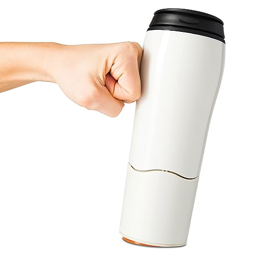 Mighty Mug Mighty Mug Plastic Travel Mug, No Spill Double Wall Tumbler, Cold/Hot, Cup-Holder Friendly,...
