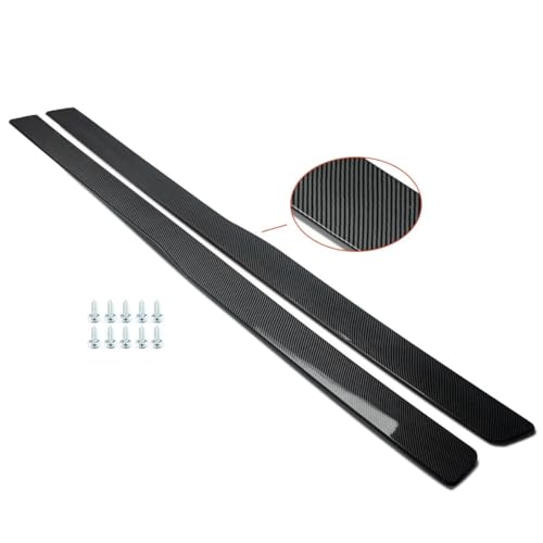 Faldones laterales coche deportivos tuning M3 F80 y M4 F82 accesorios aspecto carbono 2015-20 3