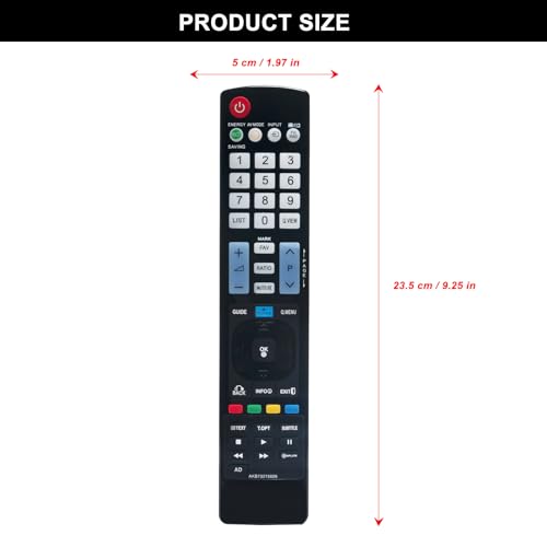 Télécommande de rechange LG AKB73275606 pour TV LED de série LV