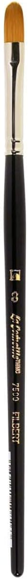 Artist's Loft Golden Taklon Short Handle Filbert Brush Vienna