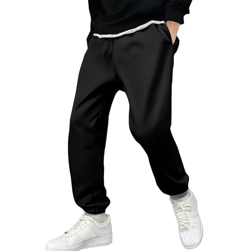 Men's Athletic Jogger Sweatpants Workout Gym Elastic Bottom Running Track Pants with Pockets, S-2XL2