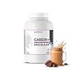 CASEIN+ NATIVE ORIGINE - Caséine Micellaire Enrichie en HMB, Vitamine B6, Magnésium - Construction Musculaire - 1kg - Saveur Chocolat - Eric Favre