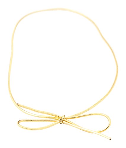 Berisfords Elastic Loop, Polyester, Gold, 140 x 220 cm