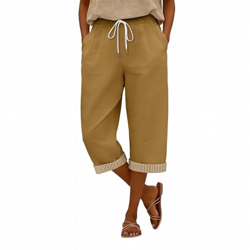 Pantalon droit ample et décontracté WWricotta à poches