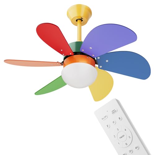 Magshion 31 Inch Ceiling Fan with Light