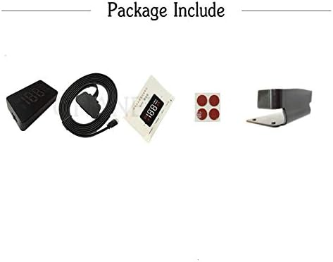 Heads Up Display Car Car Speed Projector Windshield Head Up Display Car Gadgets Automobile HUD Rise Monitor Driving Computer Vizr Heads Up Display