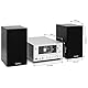 TechniSat VIOLA 710 CD IR - kompakte Hi-Fi-Anlage (Internetradio, DAB+, UKW, CD-Player, Bluetooth, 2x 20 Watt RMS Stereo-Boxen, Kopfhöreranschluss, Wecker, Sleeptimer, Kompaktanlage, Fernbedienung)
