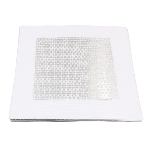 Hsthe Sea 8-teiliges Wand-Reparatur-Set, Robustes Netz-Trockenbau-Gipskarton-Reparatur-Patch-Set für Deckenlöcher (10,2 cm)