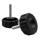 Timyrimy M8 x 40mm (Type B) Canopy Screws for Porch Swing, Replacement Adjustment Knobs to Attach Canopy Frame to Swing Frame(2PCS/CTN)
