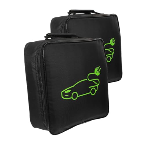 Étui pour chargeur et câbles SHINEOFI avec fermeture éclair robuste pour coffre de voiture