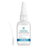 Cemento Dentale Definitivo, Cemento per Denti, Colla per Denti, Resistente Calore e All'acqua, Colla per Tecniche Odontoiatriche e Artigianato, 50g