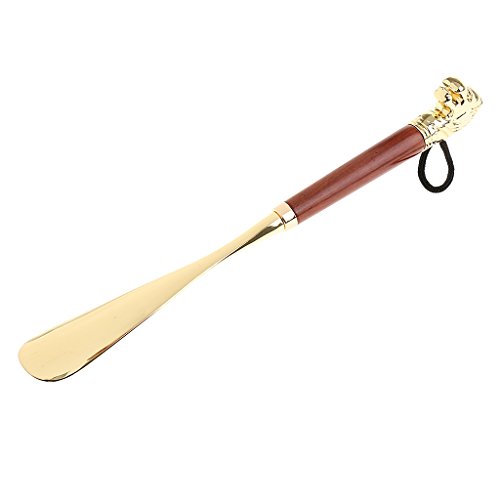 gazechimp Chifre De Sapato Longo Lidar Com Calçadeira De Metal Durável E Leve Sapatos Chifre 32 Cm