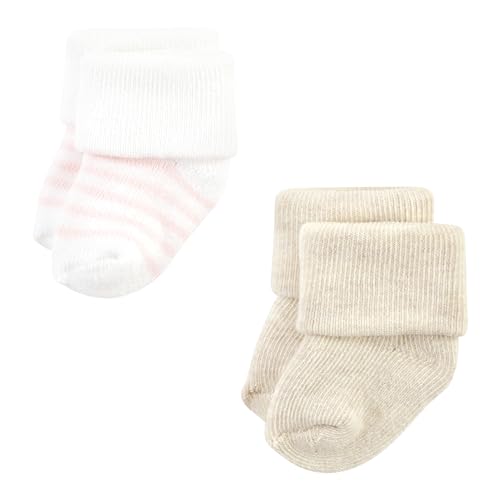 Image of Hudson Baby Baby 8-pack Cotton Rich Newborn and Terry Socks