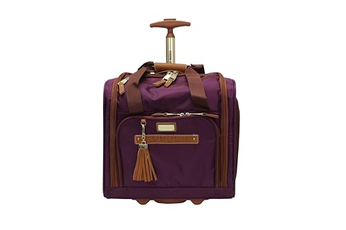 Steve Madden 15" Carry-On Suitcase, Spinner Wheels, Purple