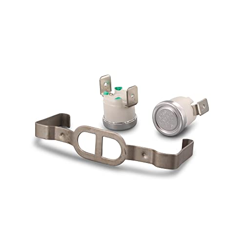 DL-pro Thermostatkit für Bauknecht Whirlpool 481225928681 Temperaturbegrenzerkit Thermostat für TRK ALP AWZ AWL Trockner Waschtrockner