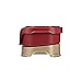 Neater Pet Brands Neater Feeder Deluxe Mess Proof Dog Bowls Elevated for Small Dogs Under 19 lbs, Made in USA, No Spill Raised Dog Food Bowl Stand Feeding Station, Food and Water Bowl Set, Cranberry