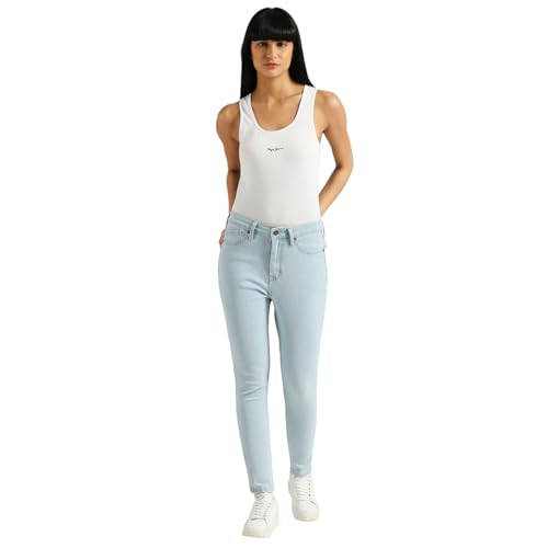 Image of Pepe Jeans Women's High Rise Skinny Jeans