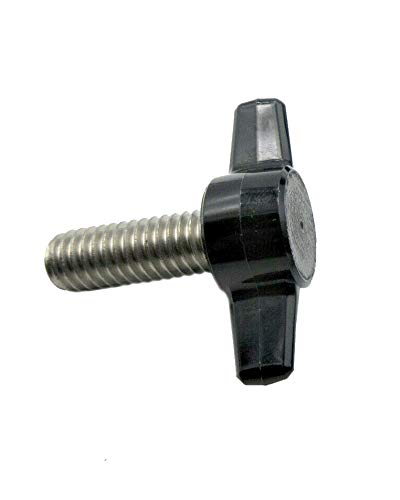 3/8" x 1" Thumb Screws with Wing Knob Thumbscrews Thumb Screw Butterfly Thumb