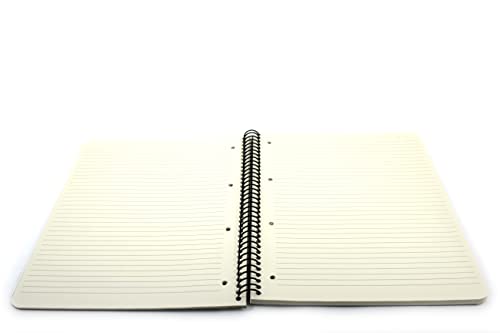 Confetti - Caderno Universitário A4+ 80 Folhas Pautado TOKYO Capa Preto