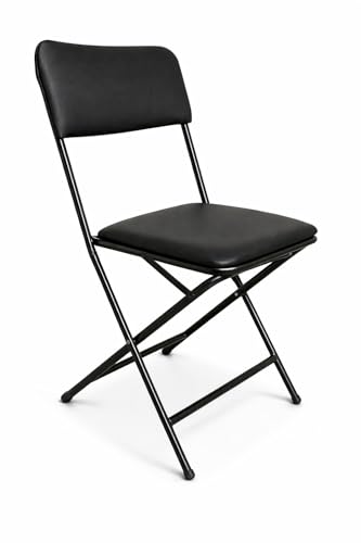 Image of BHAVANE Furniture Folding Chair with Cushion Seat, Portable, Compact and Space-Saving, for Home, Office, and Events