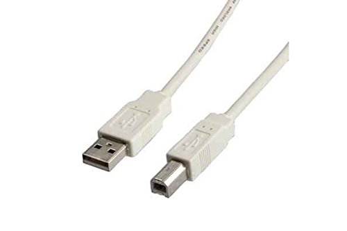 Itb Usb 2.0 A/B M/M 3M Cavo Usb Usb A Usb B Bianco